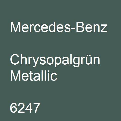 Mercedes-Benz, Chrysopalgrün Metallic, 6247.